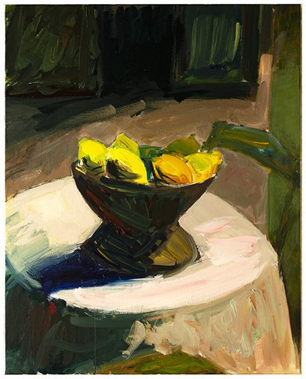 Citrons et deux miroirs (2025)